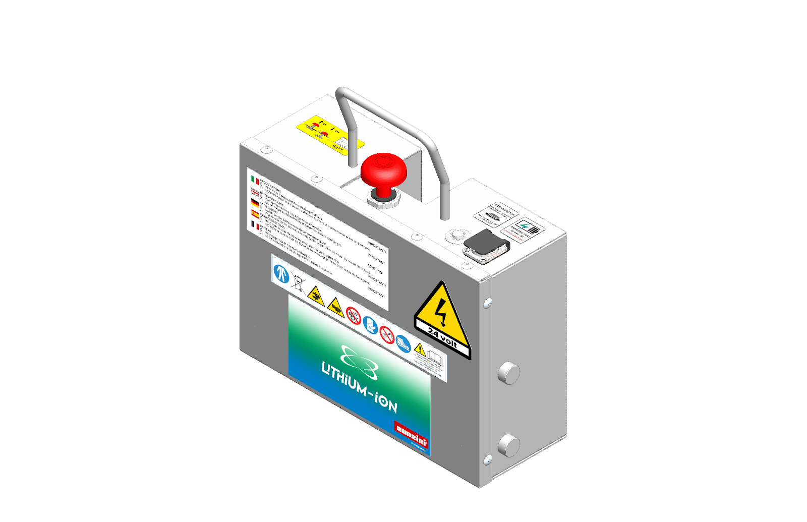 Lithium-ion battery for electric stair climbing trolley 